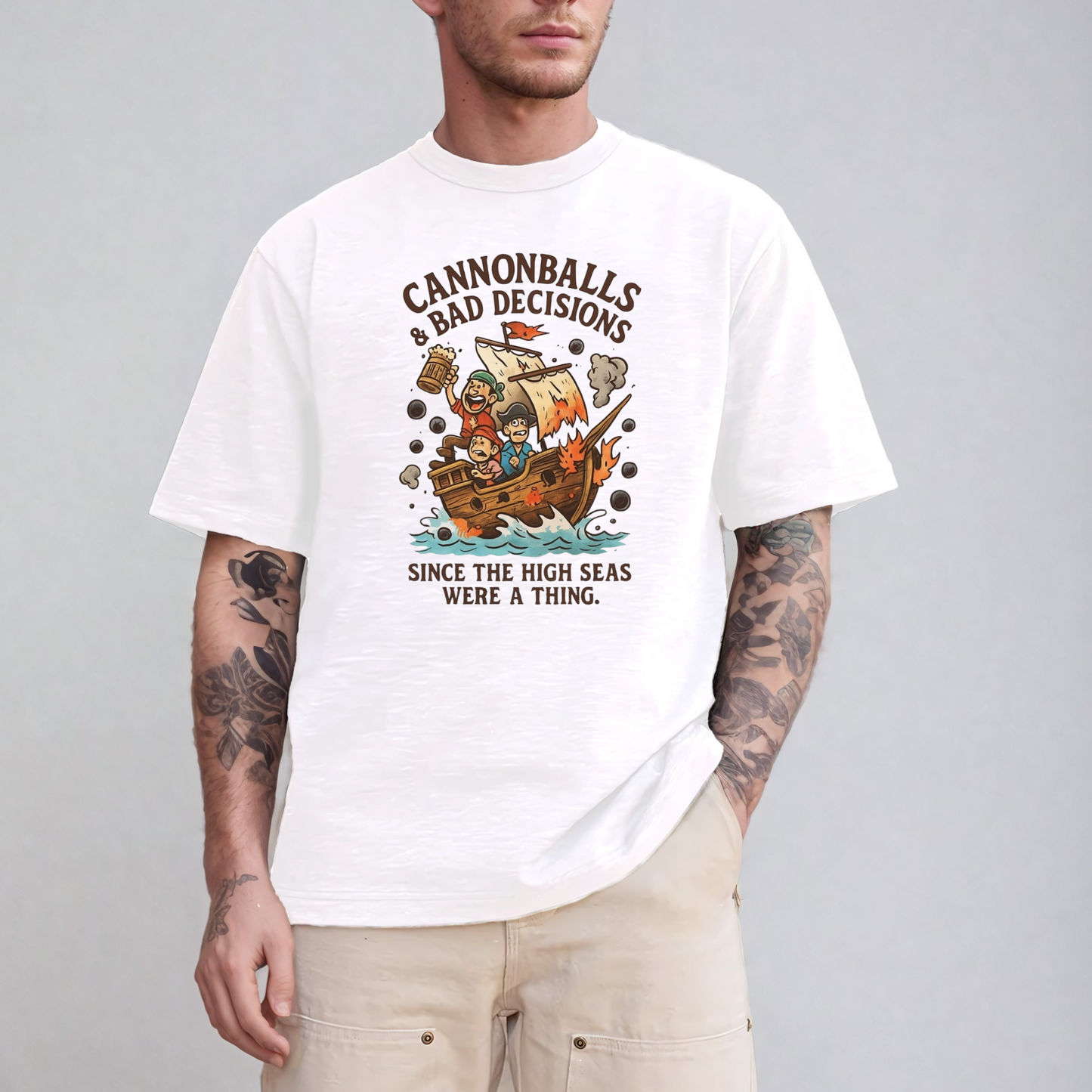 Cannon Balls & Bad Decisions T-Shirt