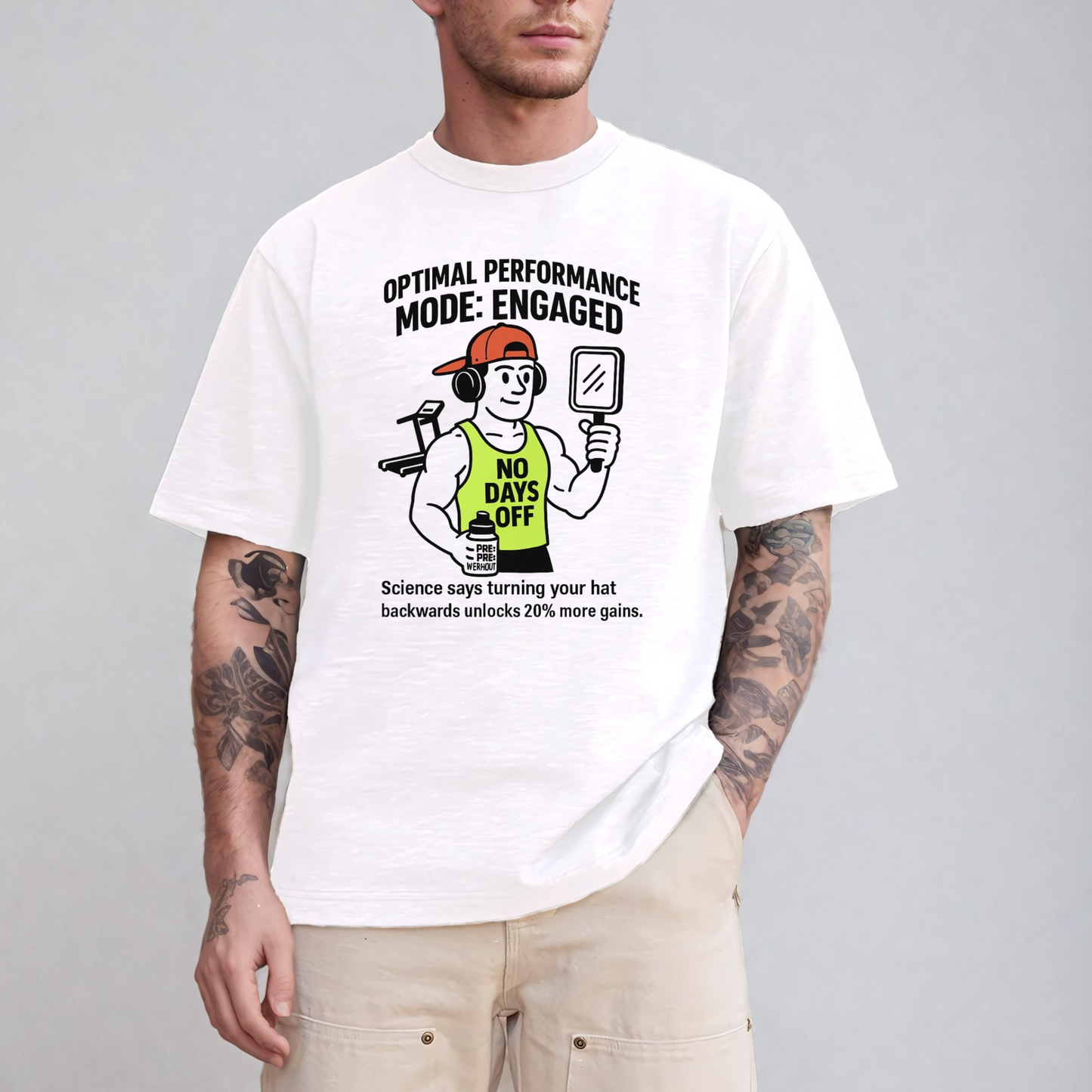Hat Backwards T-Shirt