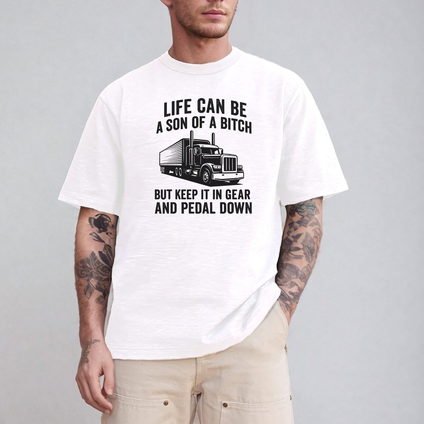 Keep It In Gear and Pedal Down T-Shirt
